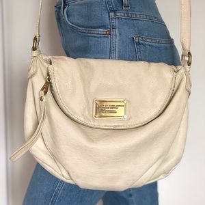 Marc by Marc Jacobs Natasha Purse cream leather